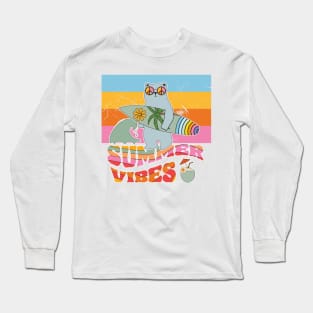 Bear surfer Long Sleeve T-Shirt